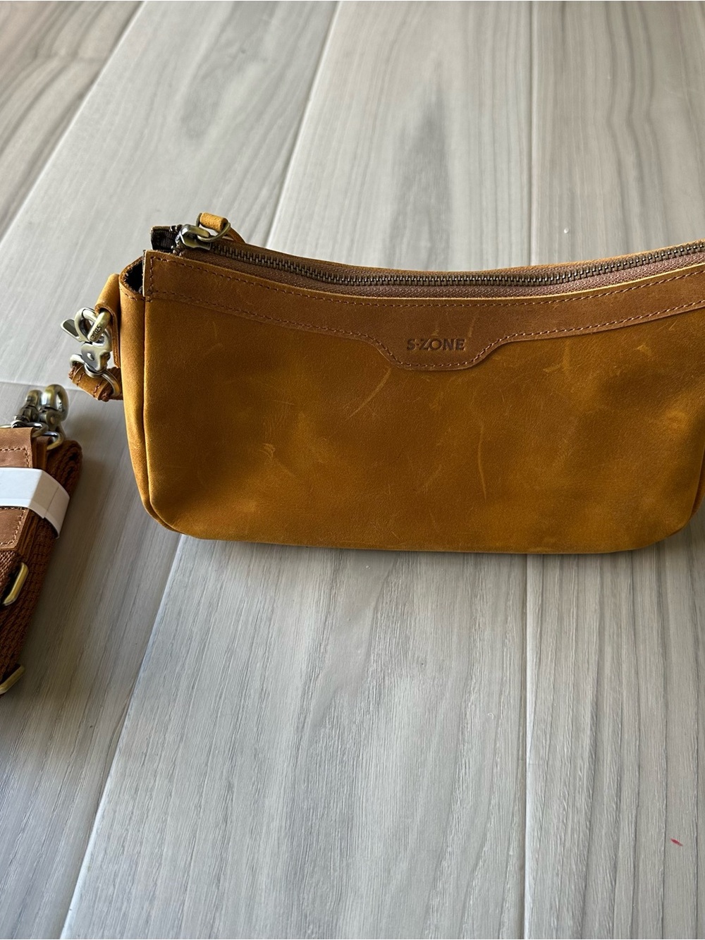 S-Zone Leather Purse
